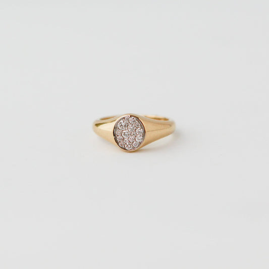 Nelson Signet Pink Ring