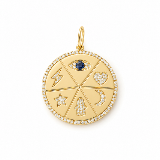 Carlton Lucky Coin Pendant