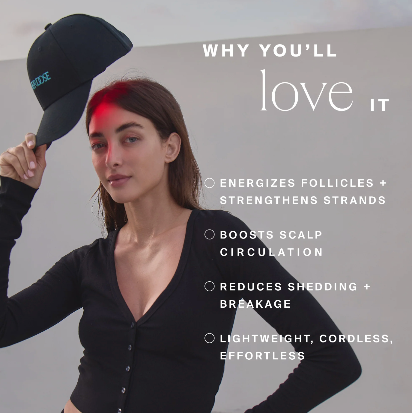 Higher Dose Red Light Hat