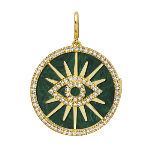 Seasons™️ Evil Eye Interchangeable Gemstone Charm
