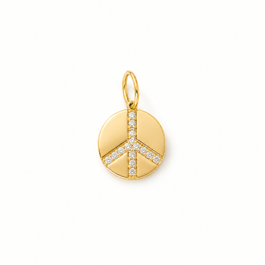 Peace Sign Charm