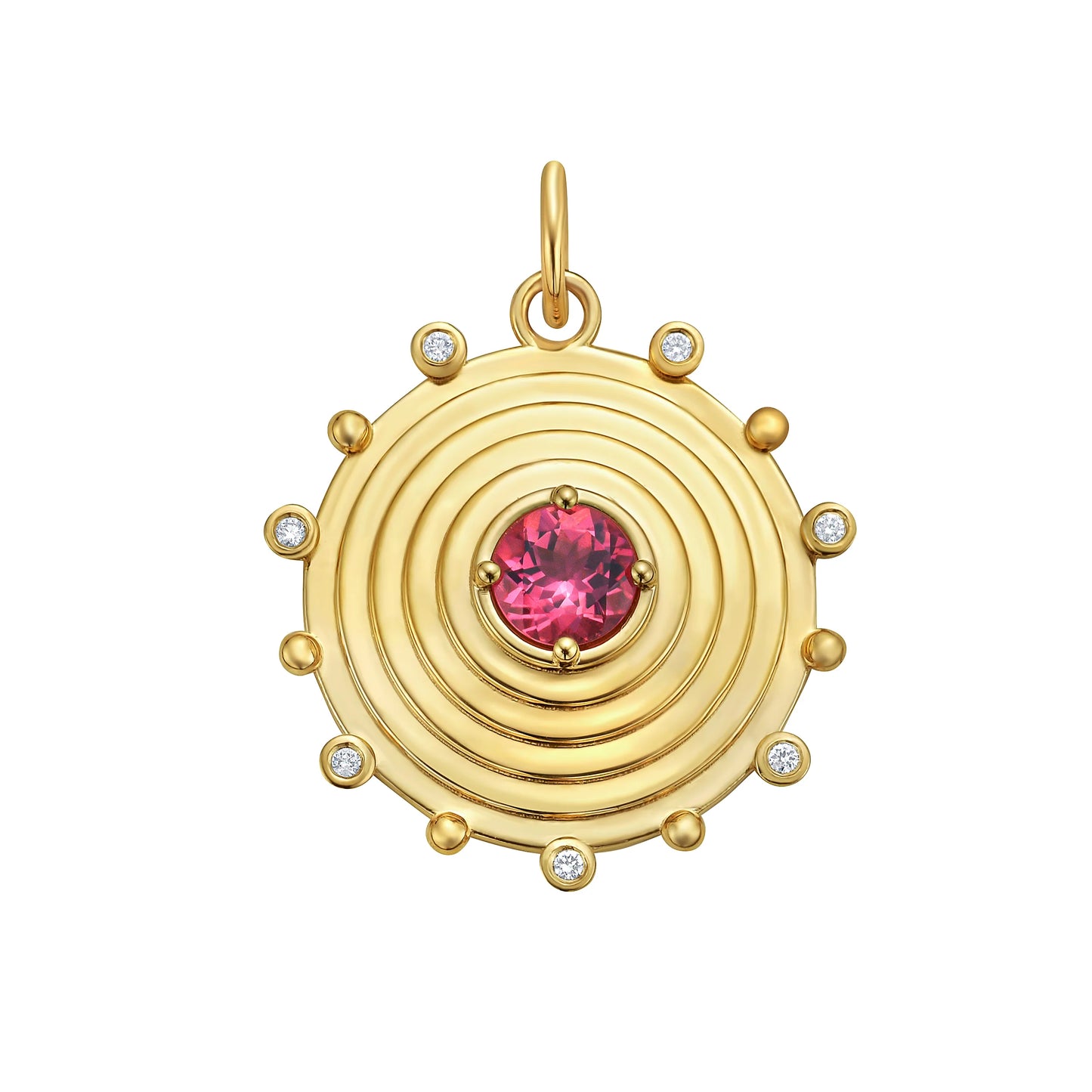 Aurelia Tourmaline Medallion