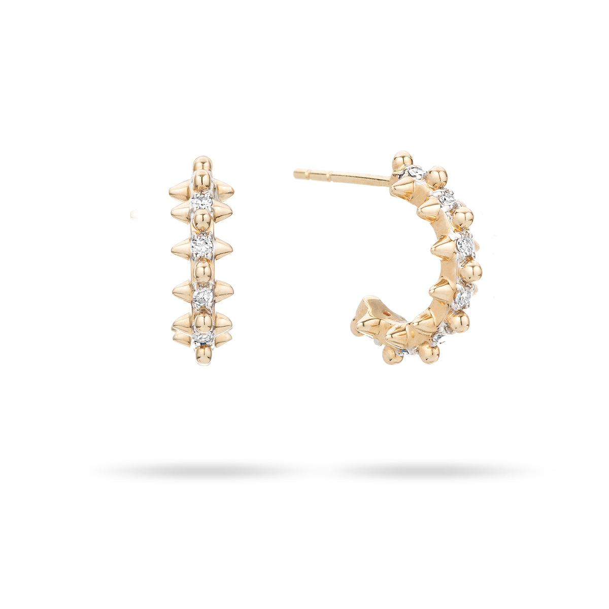 Backstage Pass Spiked Hoops