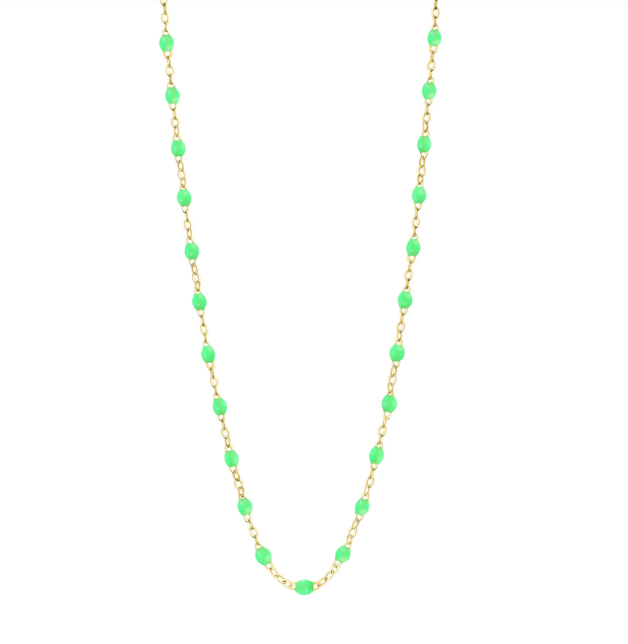 Giselle Necklace - Neon Lime