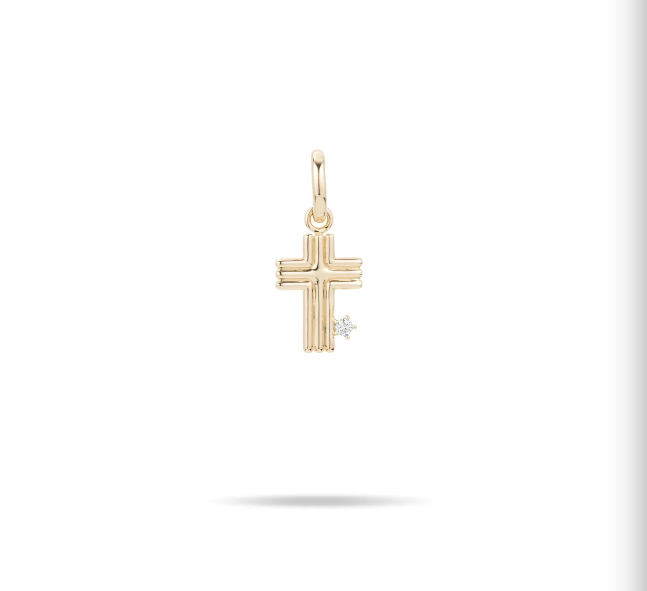 Groovy Cross Charm